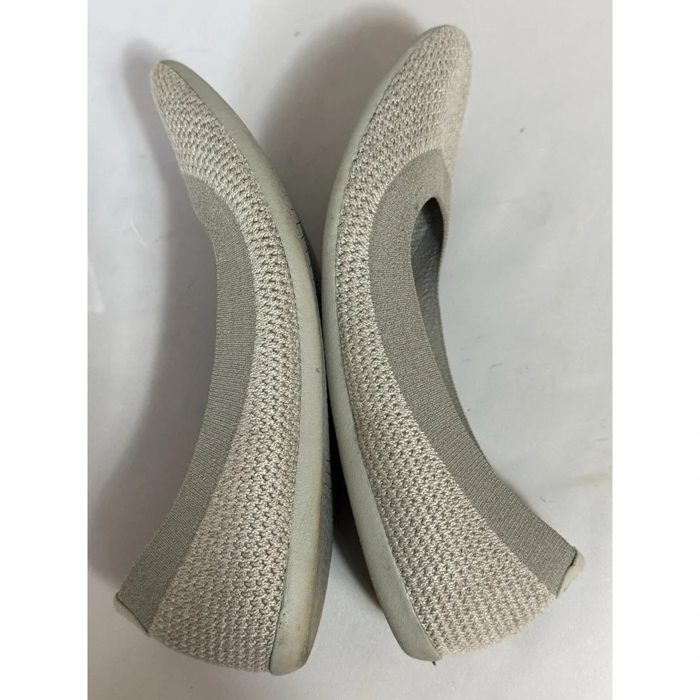 Allbirds Tree Breezers Ballet Flats Gray Casual Slip On Shoes Sz 7